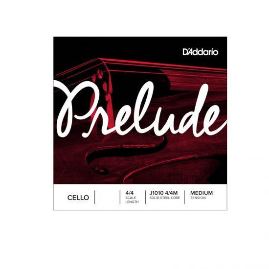 D'Addario Prelude 4/4 Scale, Medium Tension Cello D String